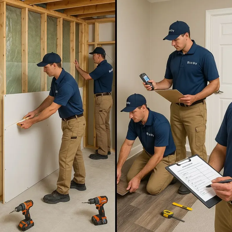 Repairs and Reconstruction process in Huron, SD